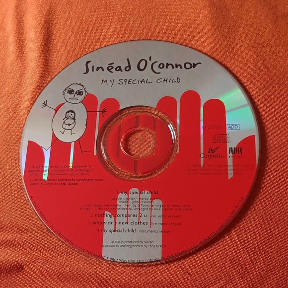 Sinead O' Connor CD my special child - Picture 5 of 5